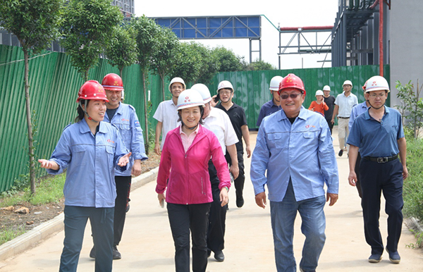 Liu Xue, Deputy Director of the Pesticide Testing Institute of the Ministry of Agriculture of the People's Republic of China, and his delegation visited Quanfeng in Hebi